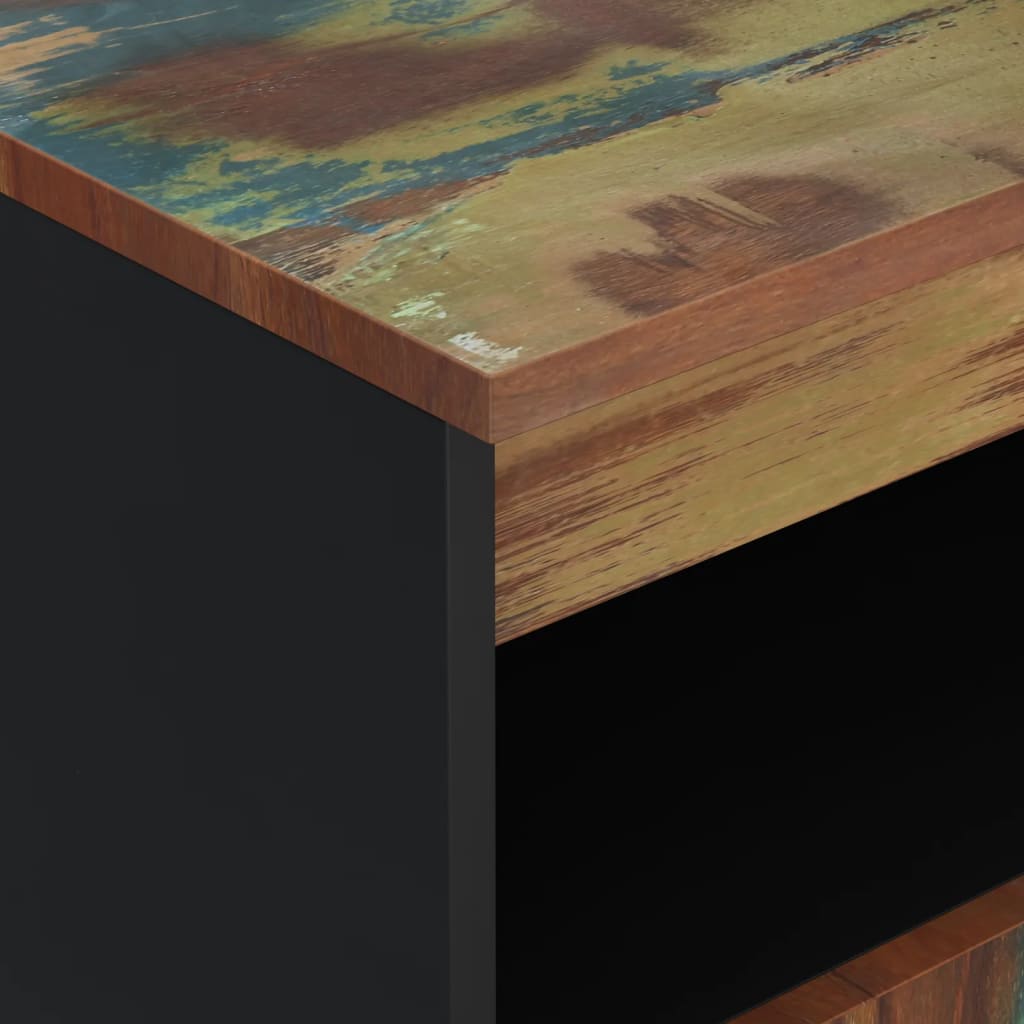 Buffet avec 2 portes 60x33x75 cm bois massif de récupération - XIOS