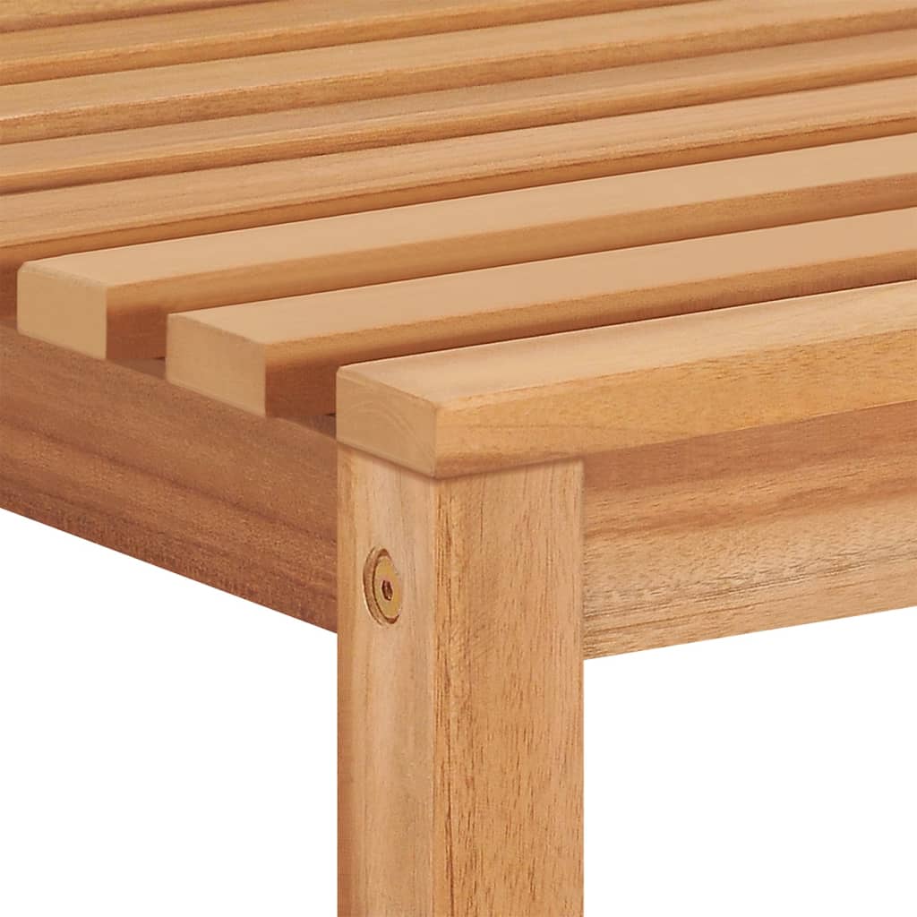 Ensemble à manger de jardin 3 pcs Bois de teck massif