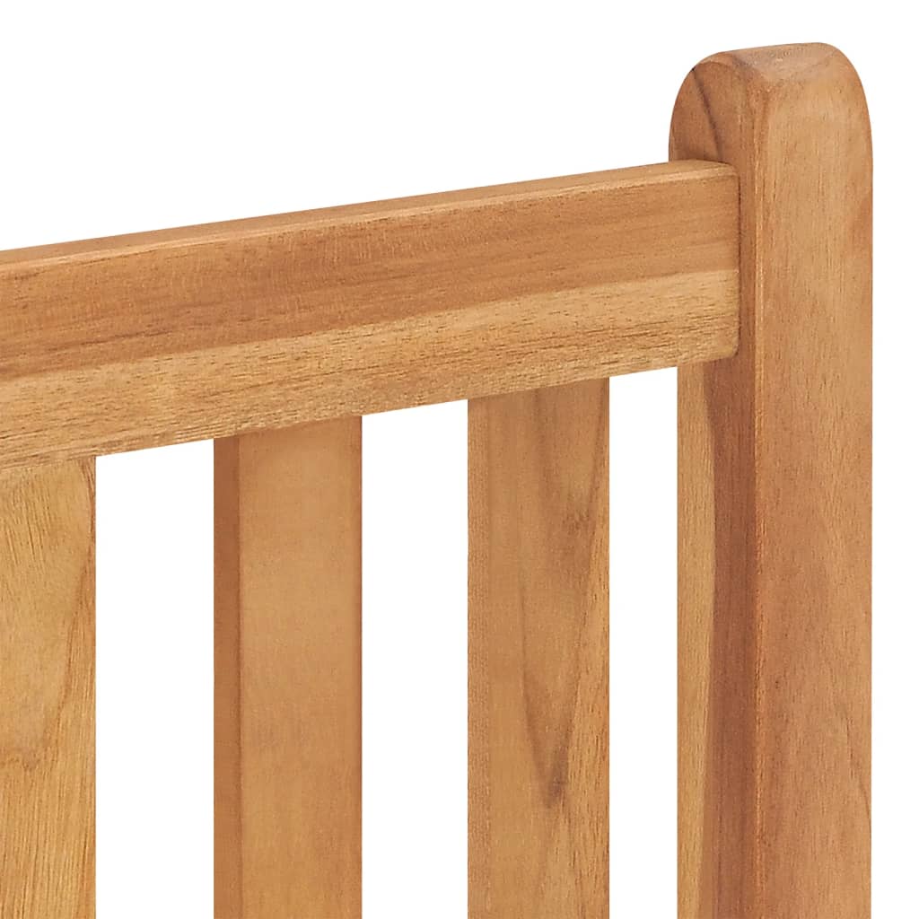 Ensemble à manger de jardin 3 pcs Bois de teck massif