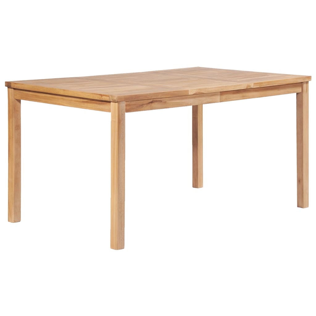 Ensemble à manger de jardin 4 pcs Bois de teck massif