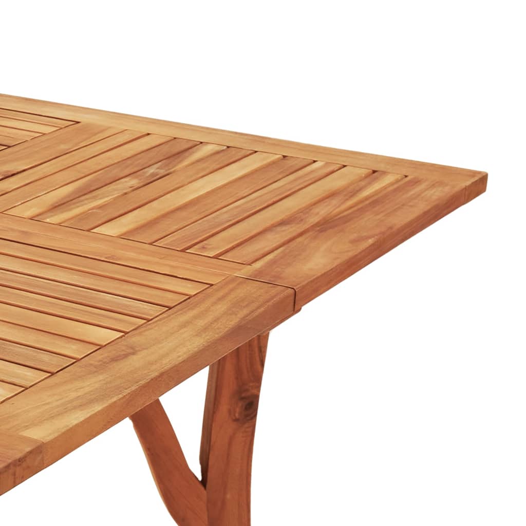 Ensemble à manger de jardin 5 pcs Bois d'acacia solide