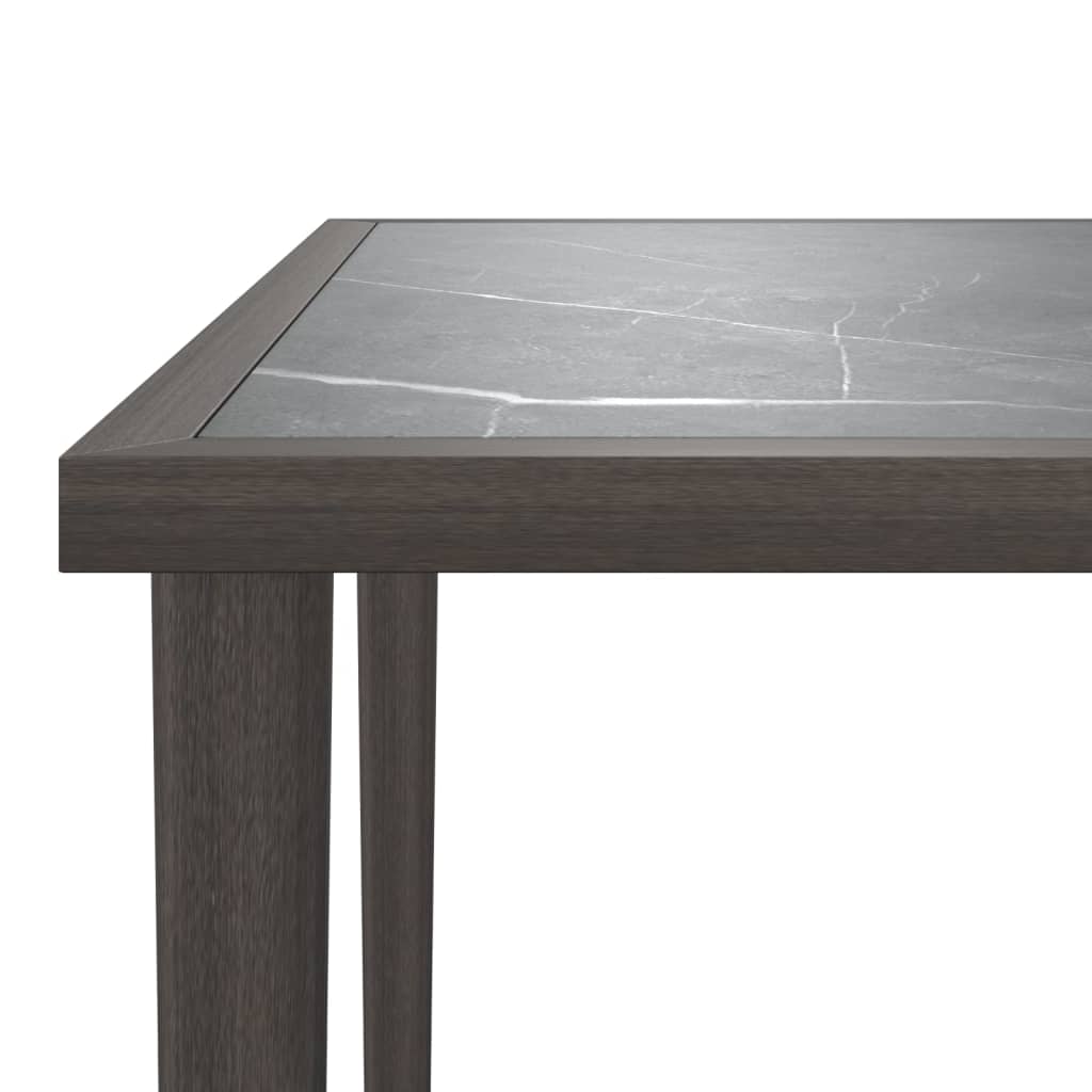 Salon de jardin 3 pcs avec coussins Gris Résine tressée - XIOS