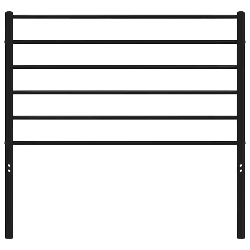 Tête de lit métal noir 100 cm - XIOS