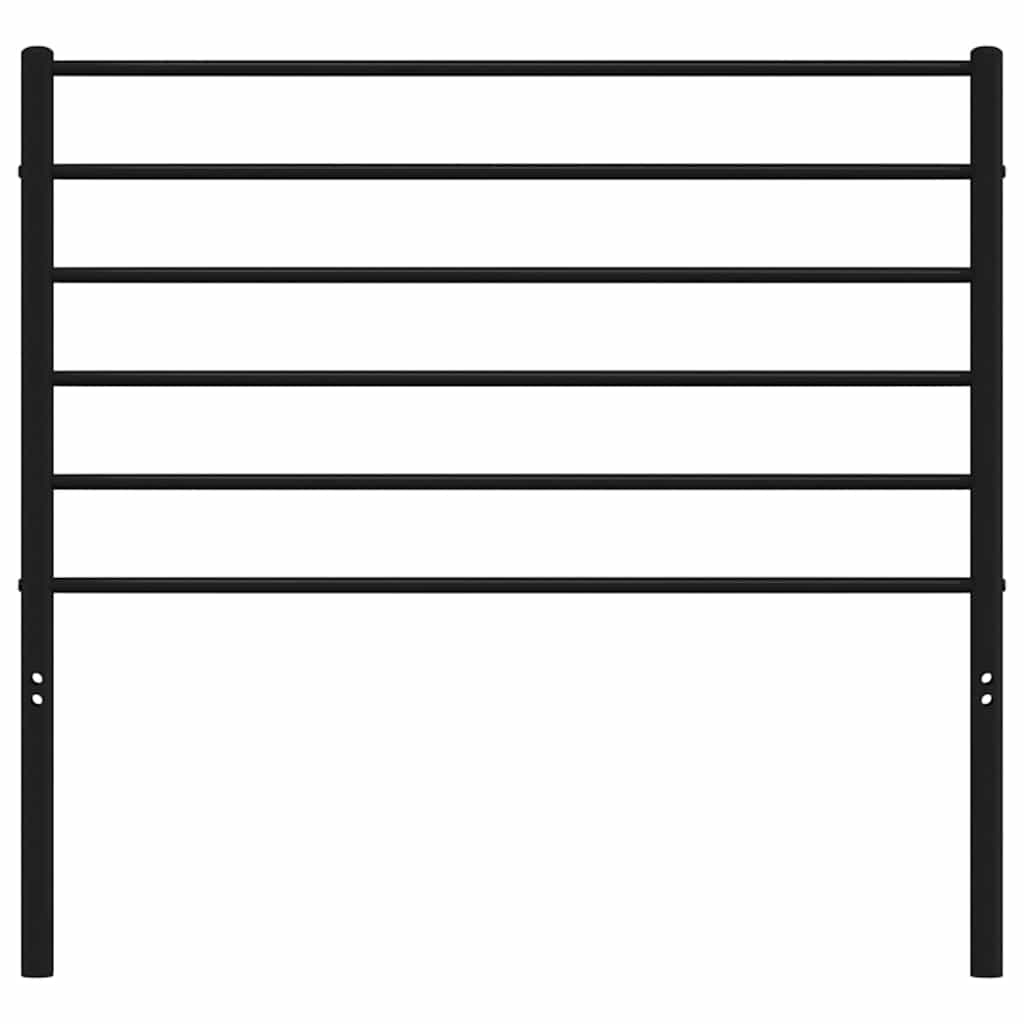 Tête de lit métal noir 107 cm - XIOS