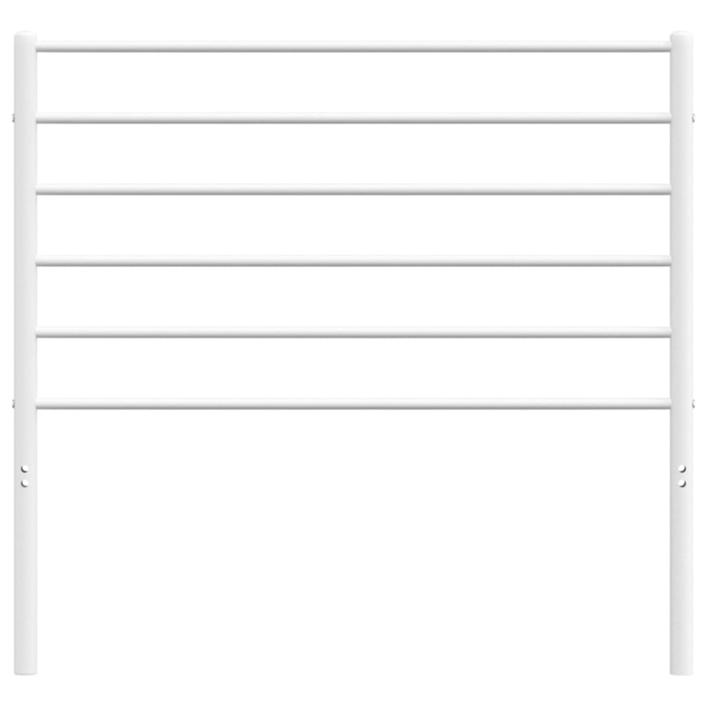 Tête de lit métal blanc 80 cm - XIOS