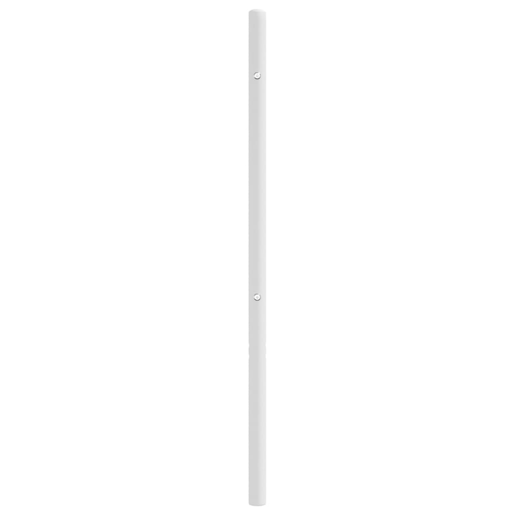 Tête de lit métal blanc 80 cm - XIOS