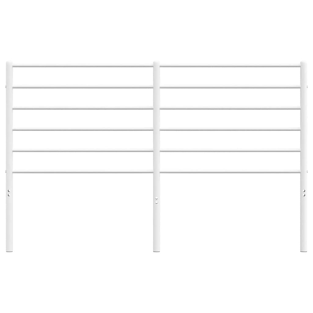 Tête de lit métal blanc 135 cm - XIOS