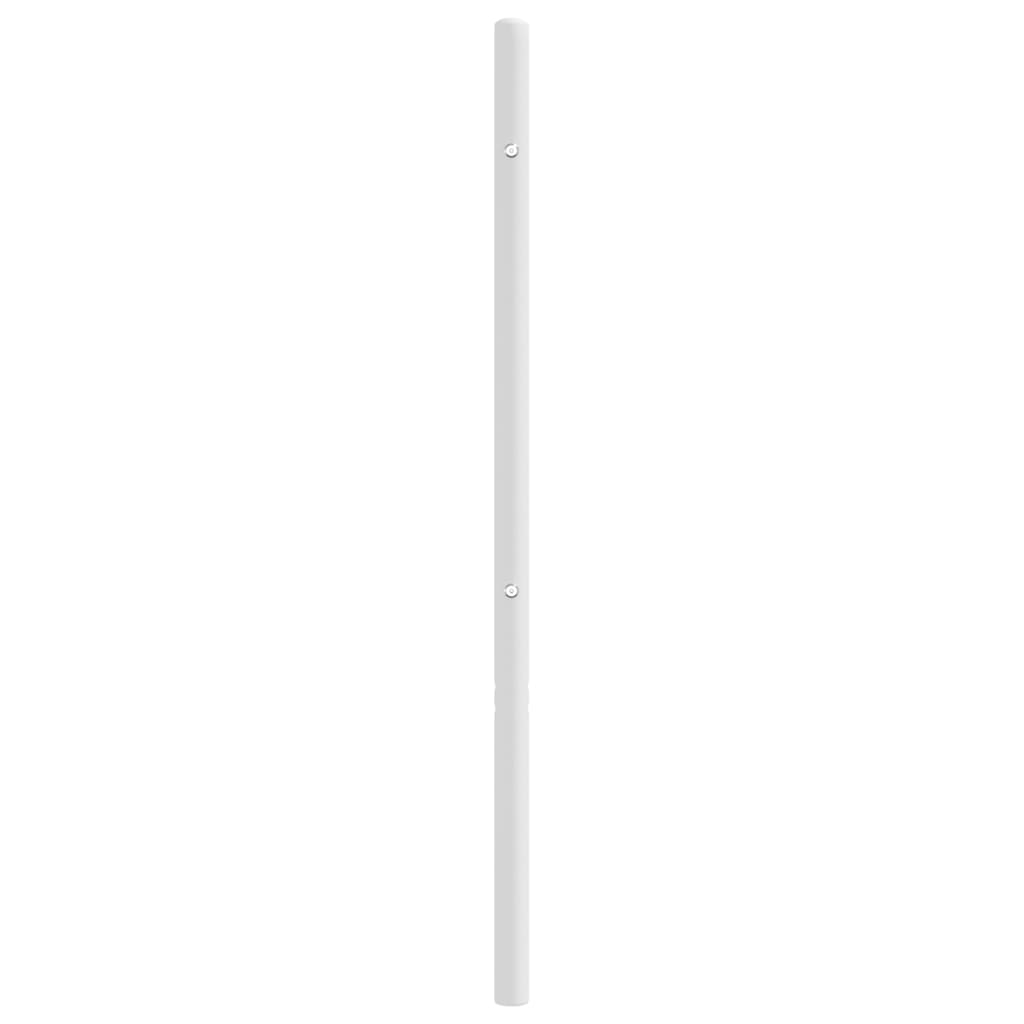 Tête de lit métal blanc 150 cm Têtes et pieds de lit vidaXL
