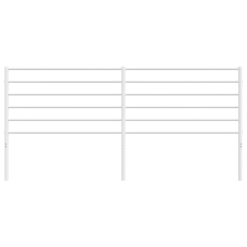 Tête de lit métal blanc 180 cm - XIOS