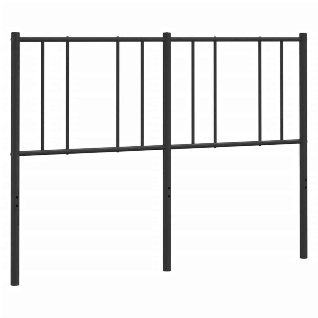 Tête de lit métal noir 120 cm - XIOS