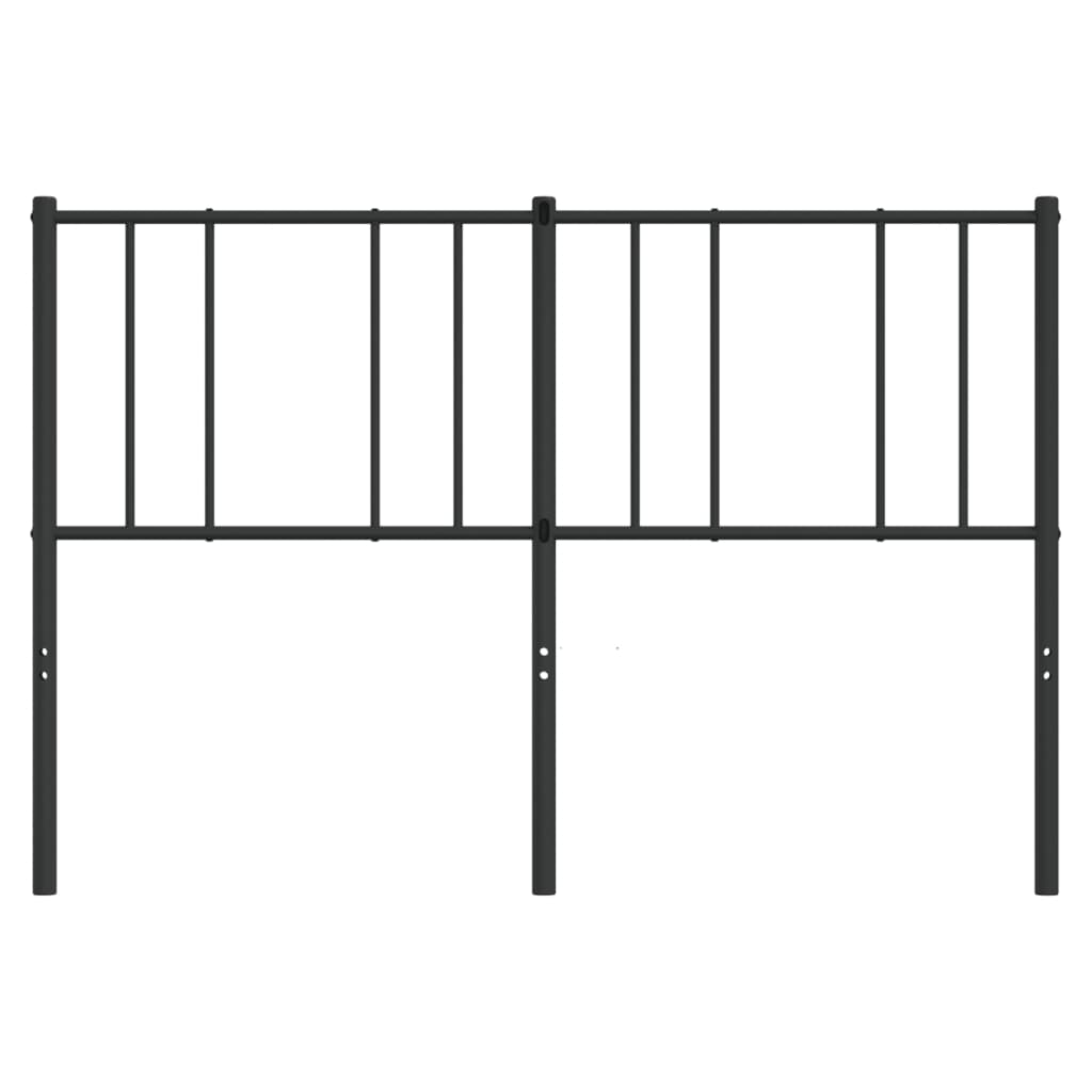 Tête de lit métal noir 120 cm - XIOS