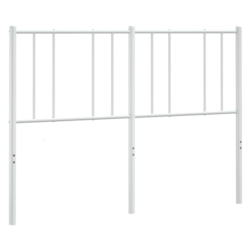 Tête de lit métal blanc 120 cm - XIOS