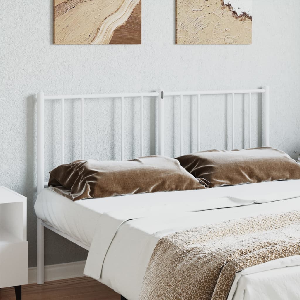 Tête de lit métal blanc 160 cm - XIOS