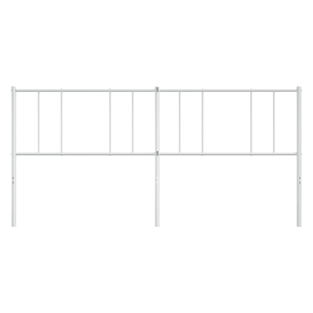 Tête de lit métal blanc 180 cm - XIOS