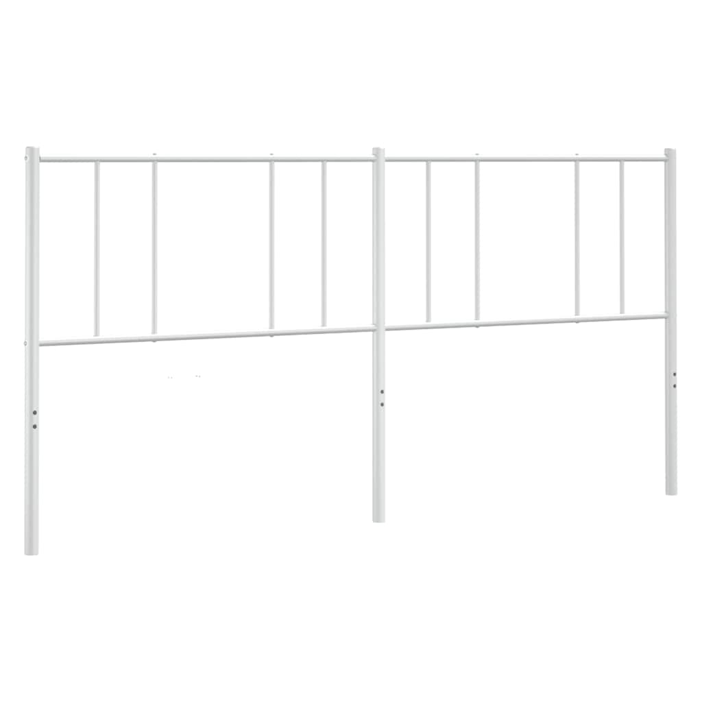 Tête de lit métal blanc 180 cm - XIOS