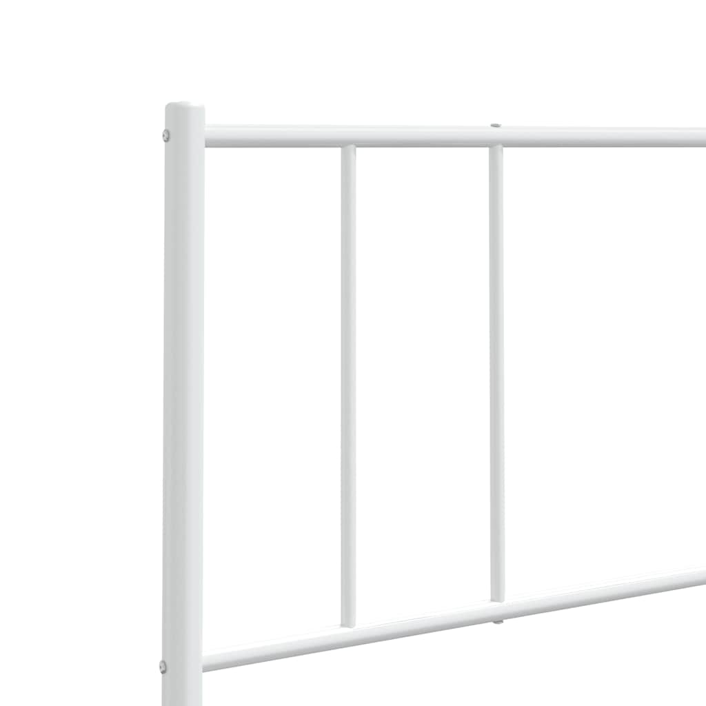 Tête de lit métal blanc 180 cm - XIOS