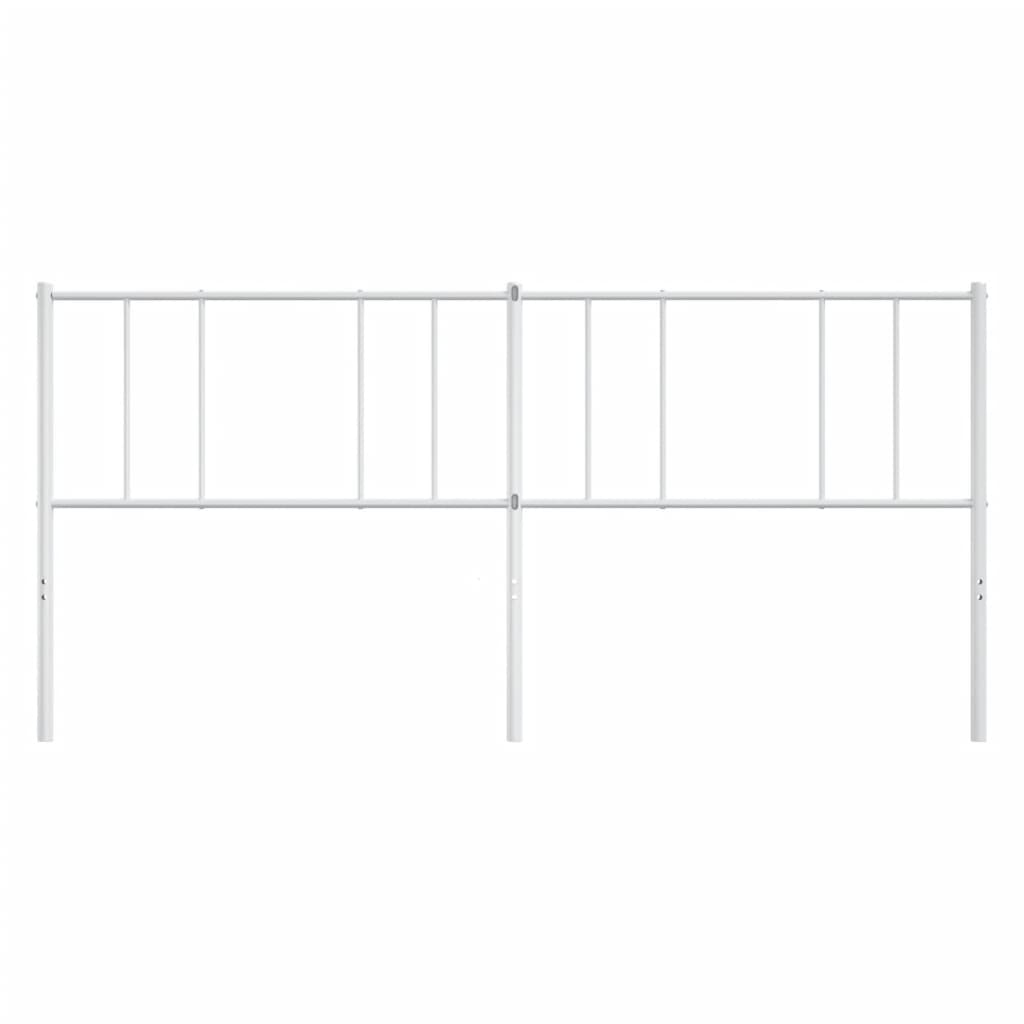 Tête de lit métal blanc 193 cm - XIOS