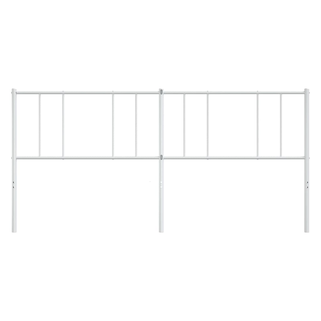 Tête de lit métal blanc 200 cm - XIOS