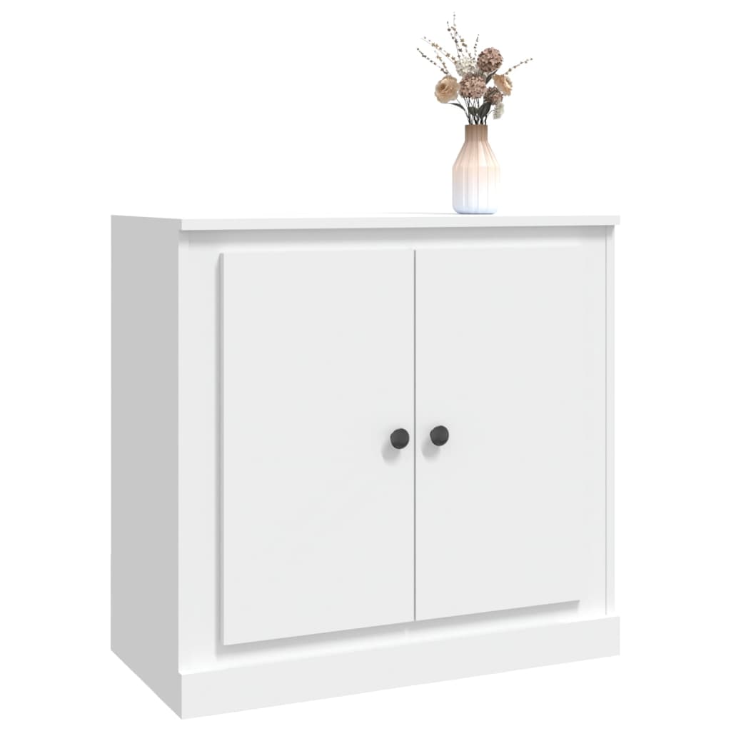 Buffet blanc 70x35,5x67,5 cm bois d'ingénierie - XIOS
