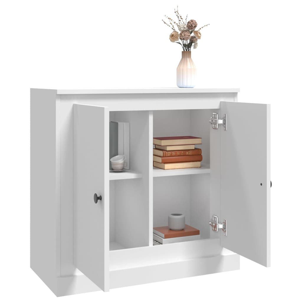 Buffet blanc 70x35,5x67,5 cm bois d'ingénierie - XIOS