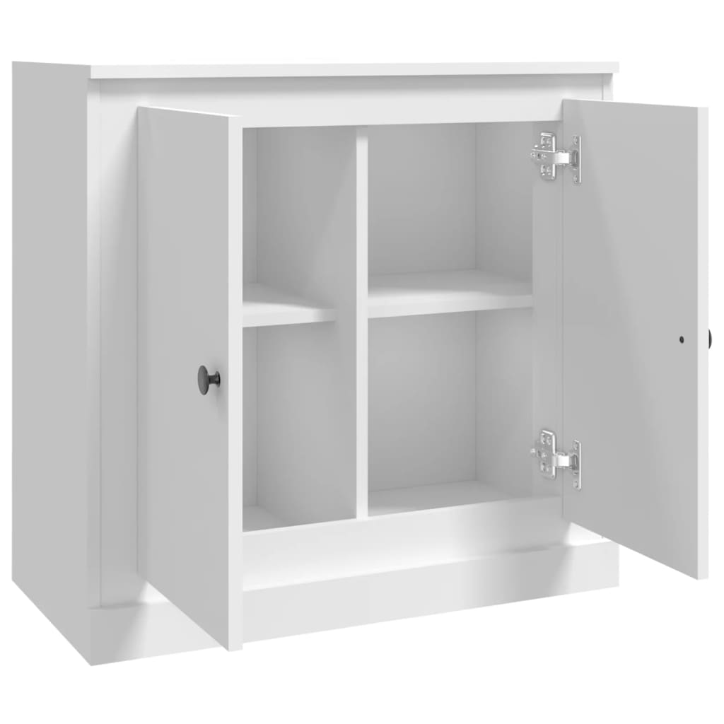 Buffet blanc 70x35,5x67,5 cm bois d'ingénierie - XIOS