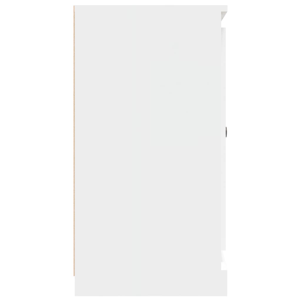 Buffet blanc 70x35,5x67,5 cm bois d'ingénierie - XIOS