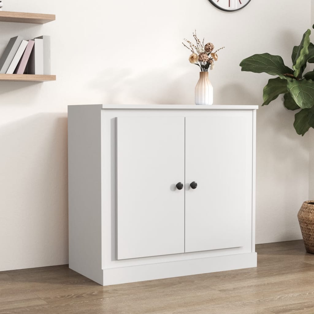 Buffet blanc 70x35,5x67,5 cm bois d'ingénierie - XIOS