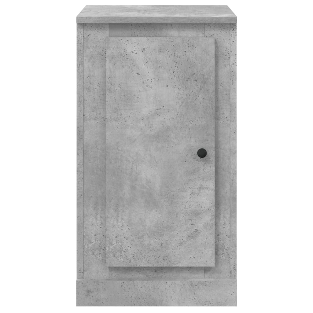 Buffet gris béton 37,5x35,5x67,5 cm bois d'ingénierie - XIOS