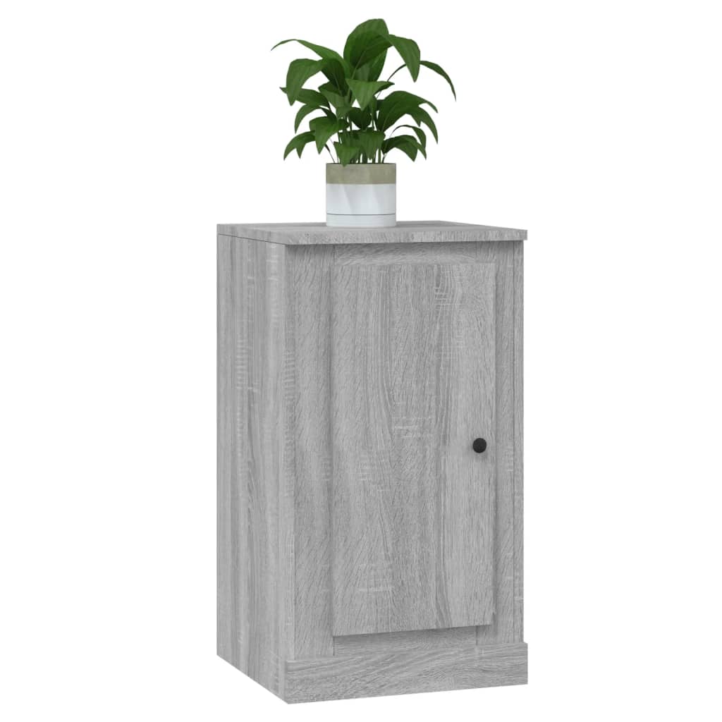 Buffet sonoma gris 37,5x35,5x67,5 cm bois d'ingénierie - XIOS