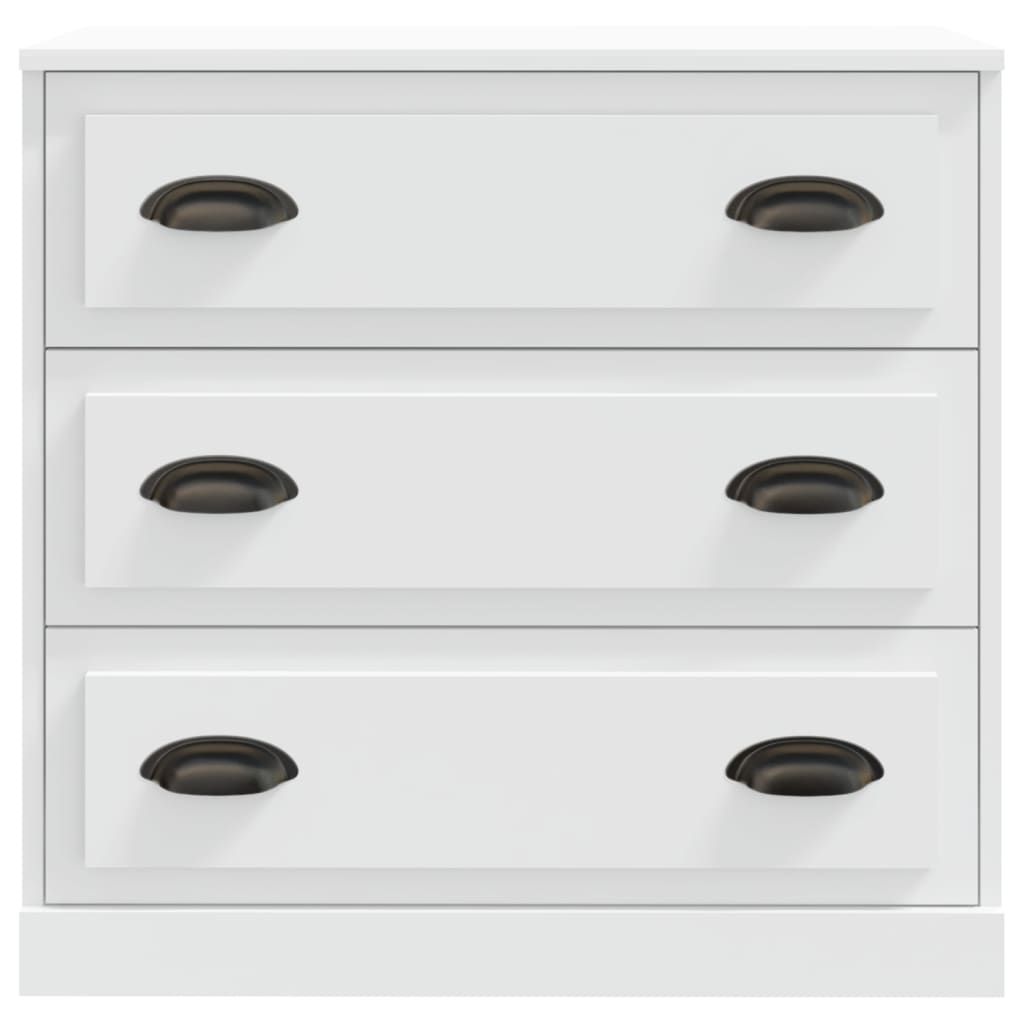 Buffet blanc 70x35,5x67,5 cm bois d'ingénierie - XIOS