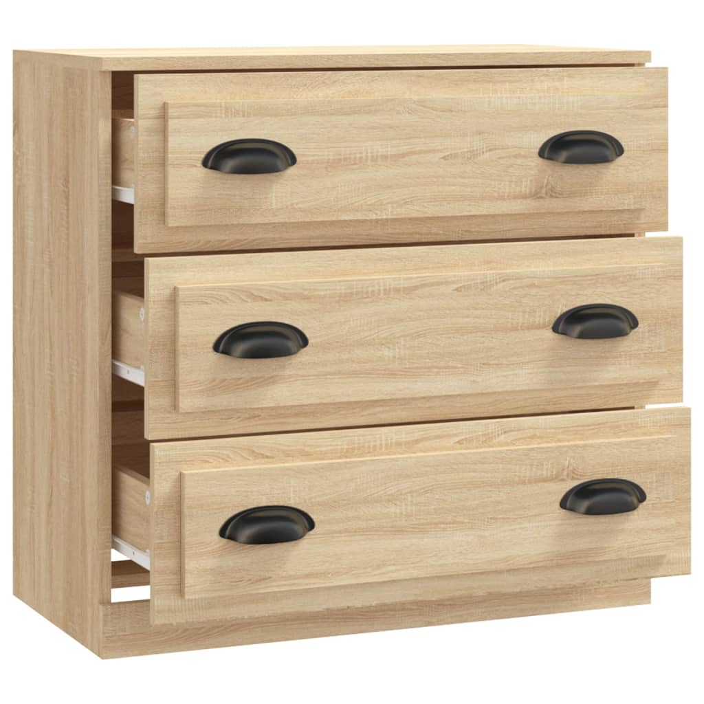 Buffet chêne sonoma 70x35,5x67,5 cm bois d'ingénierie - XIOS