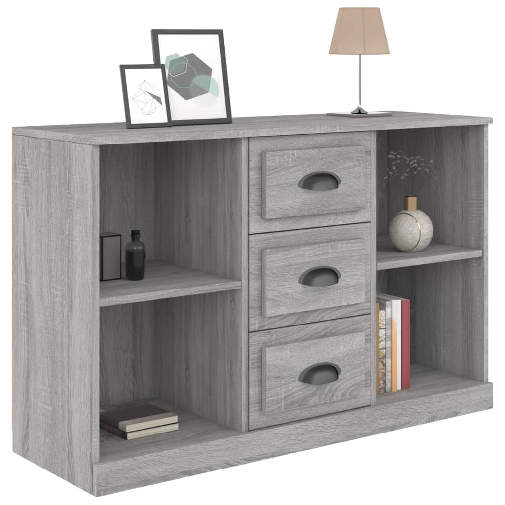 Buffet sonoma gris 104,5x35,5x67,5 cm bois d'ingénierie - XIOS