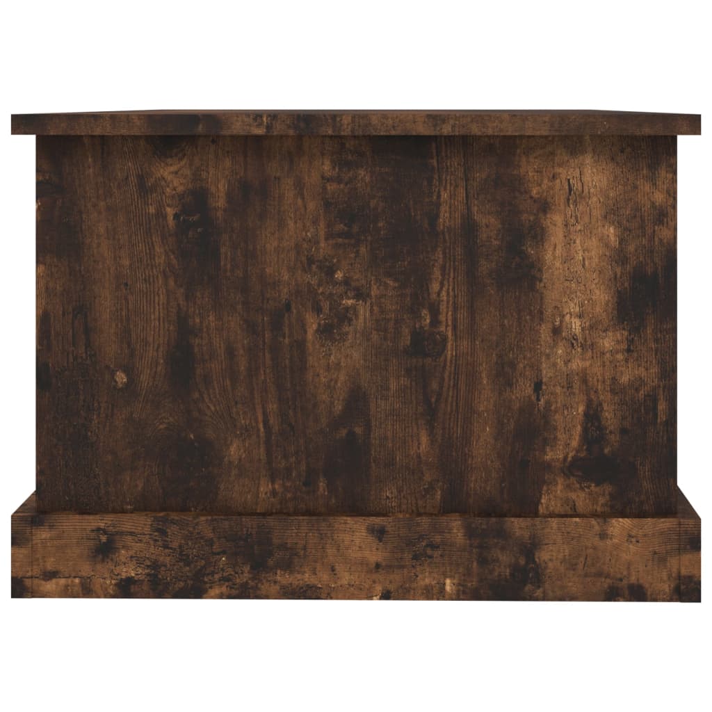 Table basse Chêne fumé 90x50x35 cm Bois d'ingénierie - XIOS