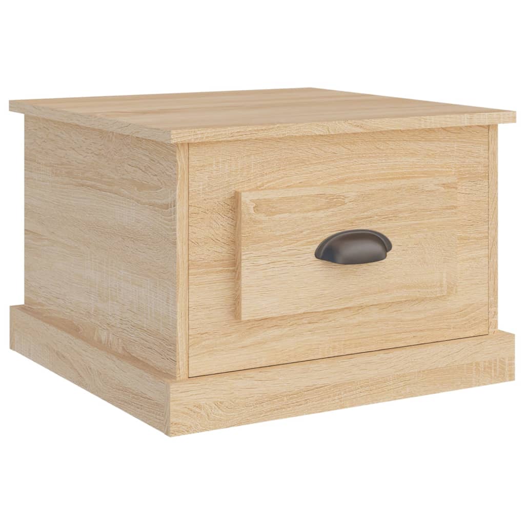 Table basse Chêne sonoma 50x50x35 cm Bois d'ingénierie - XIOS