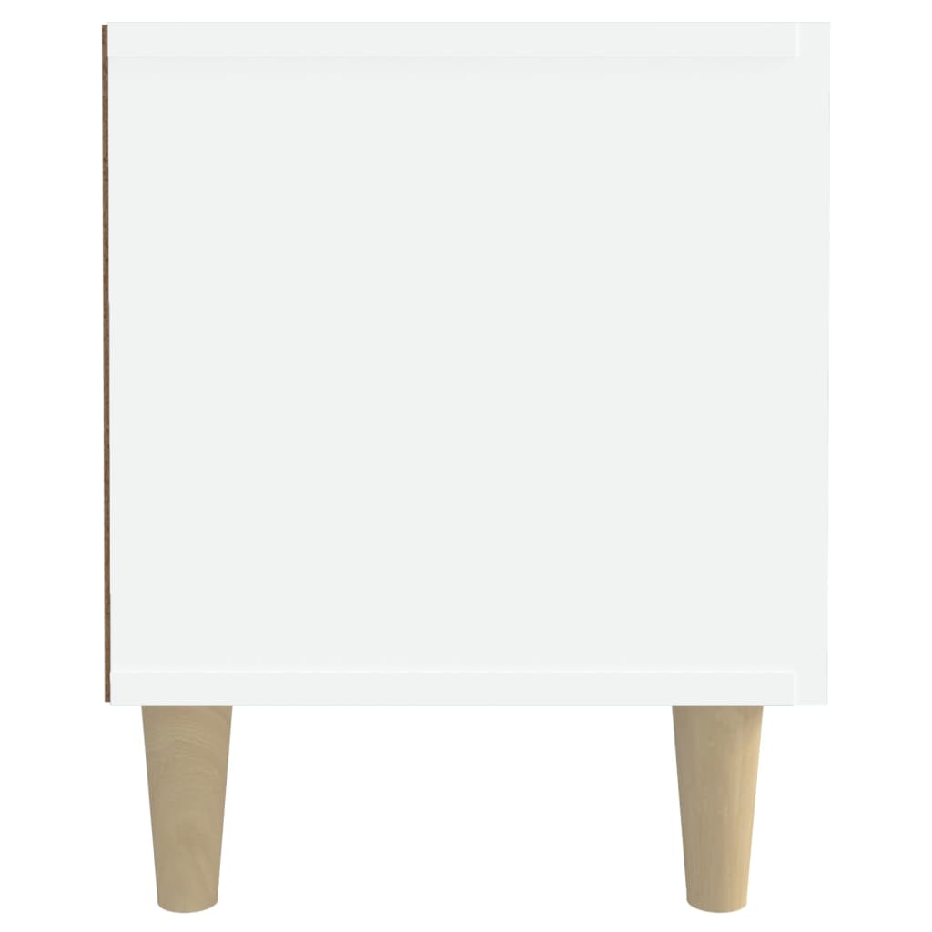 Meuble TV blanc 180x31,5x40 cm bois d'ingénierie - XIOS