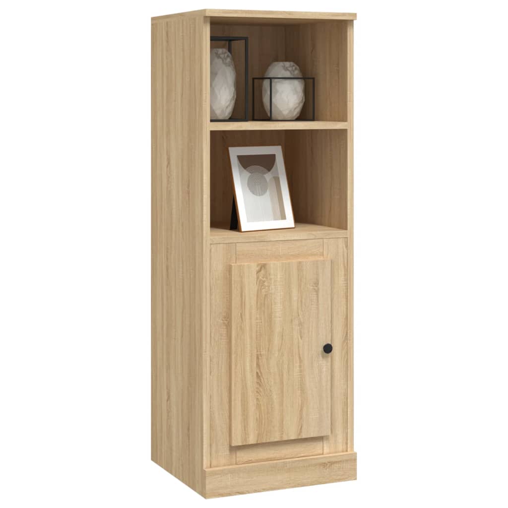 Buffet haut chêne sonoma 36x35,5x103,5 cm bois d'ingénierie - XIOS