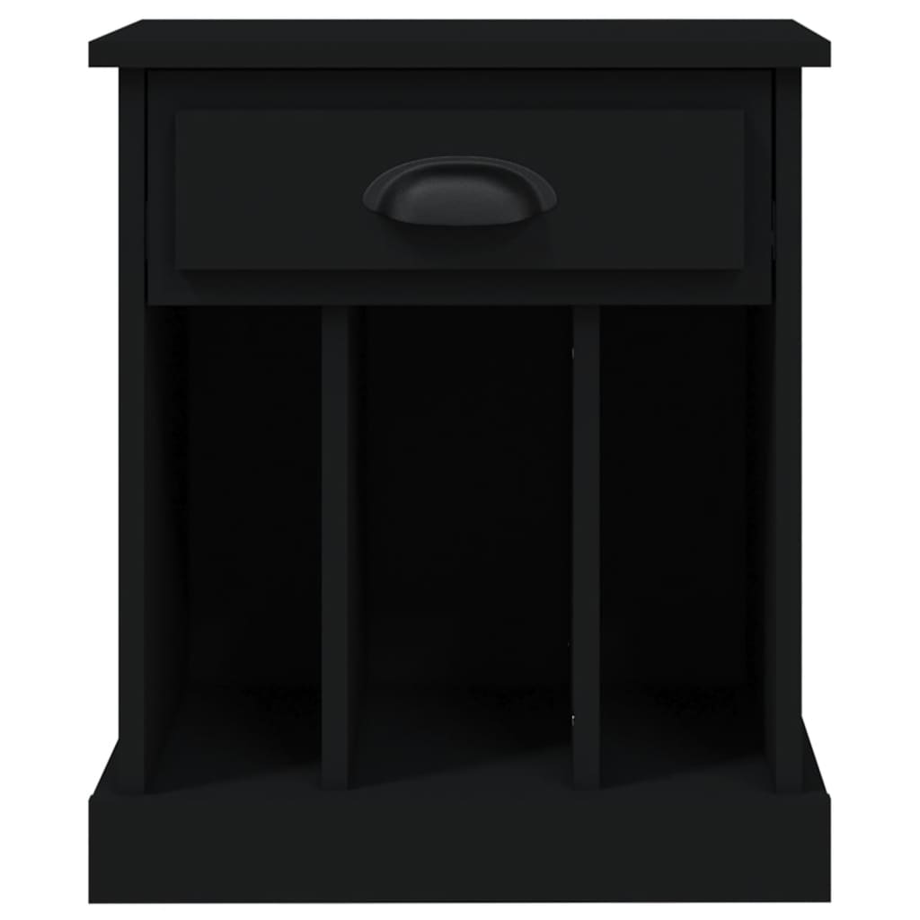Tables de chevet 2 pcs noir 43x36x50 cm - XIOS
