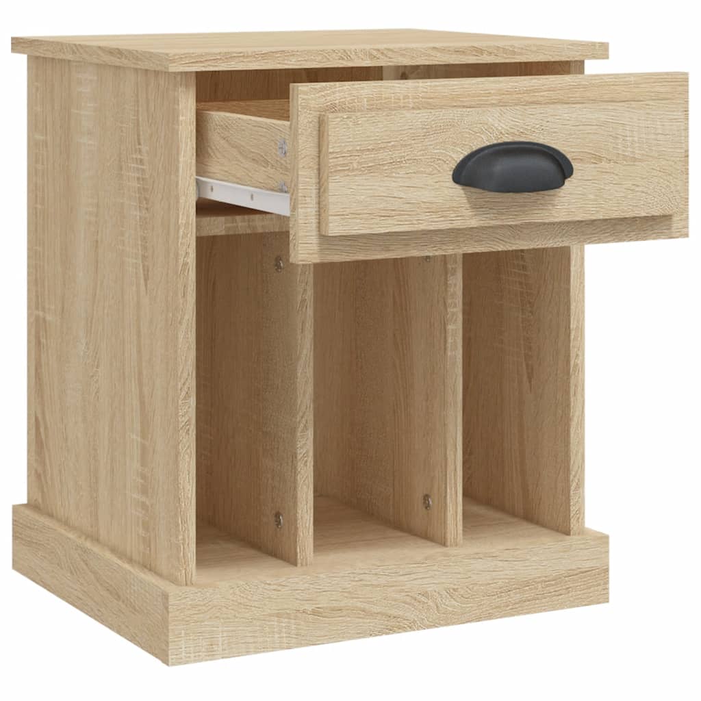 Tables de chevet 2 pcs chêne sonoma 43x36x50 cm - XIOS