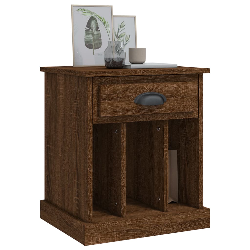 Tables de chevet 2 pcs chêne marron 43x36x50 cm - XIOS