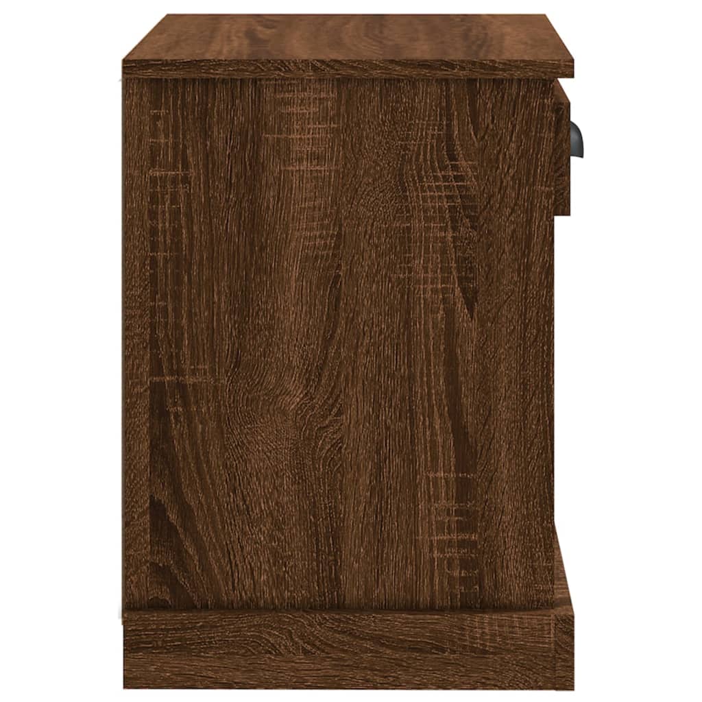Tables de chevet 2 pcs chêne marron 43x36x50 cm - XIOS