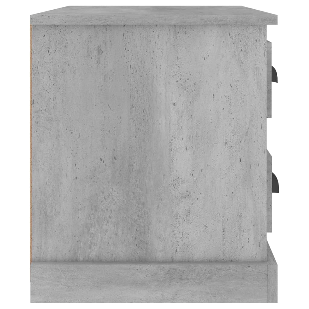 Table de chevet gris béton 60x39x45 cm - XIOS