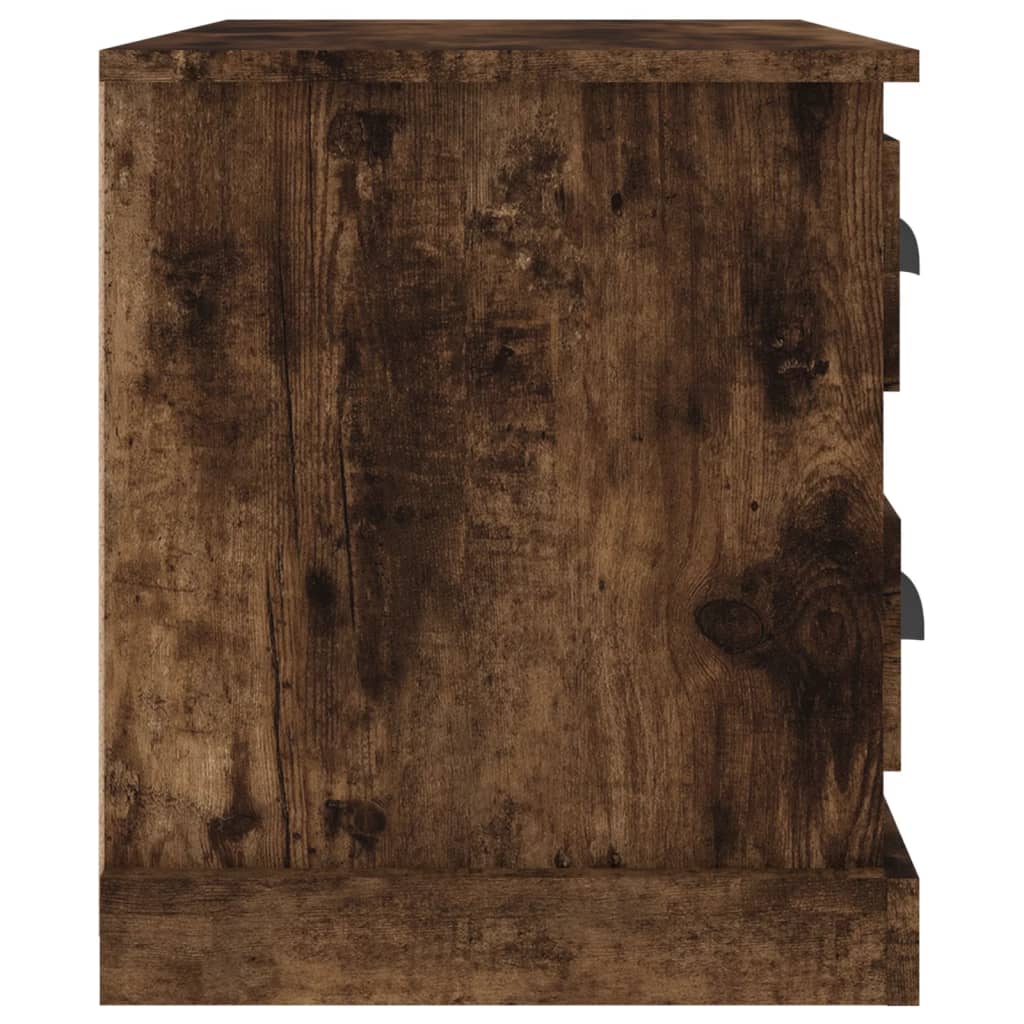 Table de chevet chêne fumé 60x39x45 cm - XIOS
