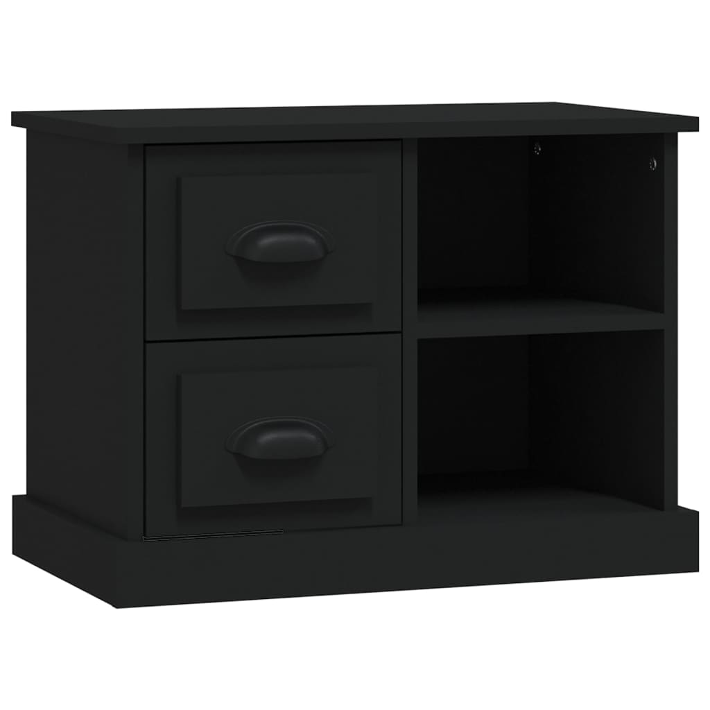 Table de chevet noir 60x35,5x45 cm - XIOS