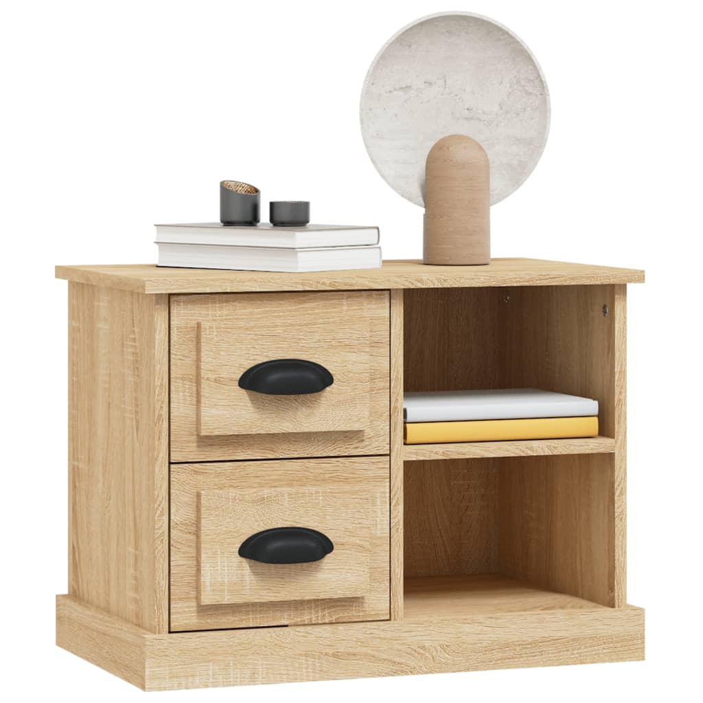 Table de chevet chêne sonoma 60x35,5x45 cm - XIOS