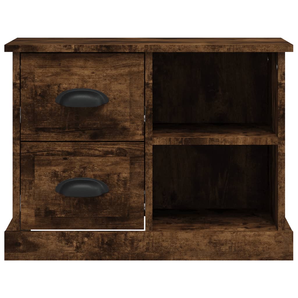 Table de chevet chêne fumé 60x35,5x45 cm - XIOS