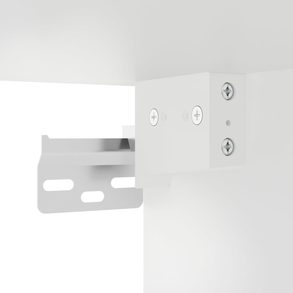 Tables de chevet murales 2 pcs blanc 41,5x36x28 cm - XIOS