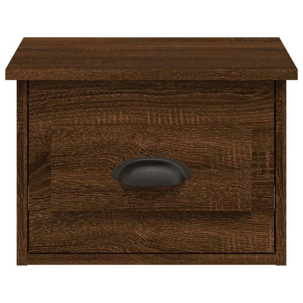 Tables de chevet murales 2 pcs Chêne marron 41,5x36x28 cm - XIOS