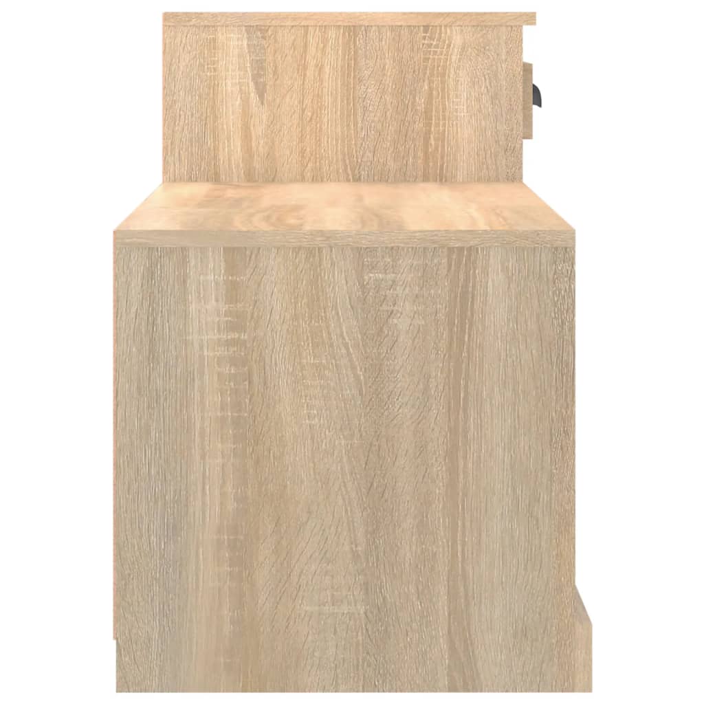 Armoire à chaussures chêne sonoma 100x42x60cm bois d'ingénierie - XIOS