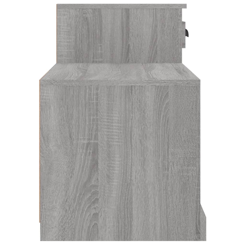 Armoire à chaussures sonoma gris 100x42x60 cm bois d'ingénierie - XIOS