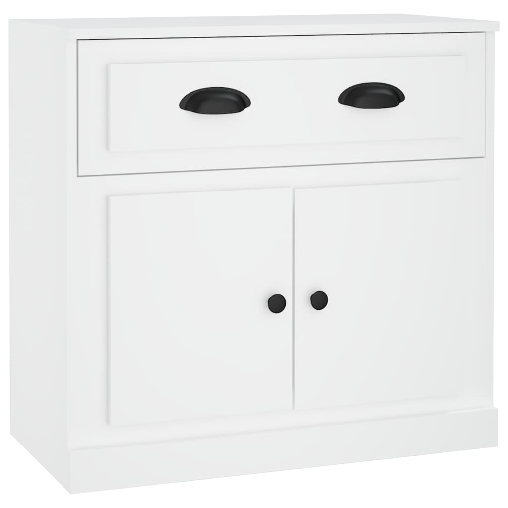 Buffet blanc 70x35,5x67,5 cm bois d'ingénierie - XIOS